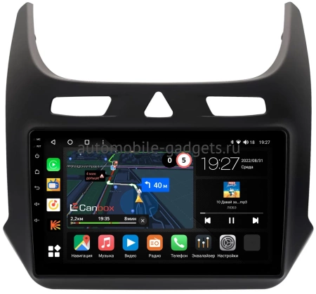 Ravon R4 2016-2020 (черная, матовая) Canbox M-Line 4544-9-0560 на Android 10 (4G-SIM, 2/32, DSP, QLed)