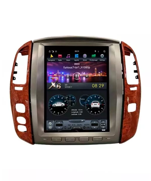 Parafar PF471T12-4/32 Tesla Штатная магнитола для Lexus LX470 (2003-2007) на Android 9.0 c 4GB оперативной памяти и DSP процессором