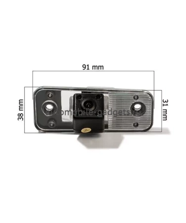 CMOS ИК штатная камера заднего вида AVIS Electronics AVS315CPR (028) для HYUNDAI SANTA FE II (2006-2012)