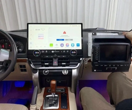 Carmedia ZF-3038H-GE Штатная магнитола для Toyota LC 200 (2007-2015) (высокие комплектации) на Android 13 c 8GB, DSP, 4G