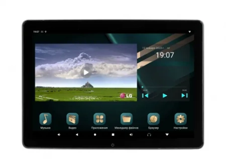 Incar CDH-123BL навесной монитор на подголовник 12 дюймов на ANDROID 11