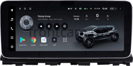 Штатная магнитола Honda Odyssey 5 2020-2024 12.3 дюйма Teyes LUX ONE 4/32 RM-2633 на Android 10 (4G-SIM, 4/32, DSP, QLed) BMW Style