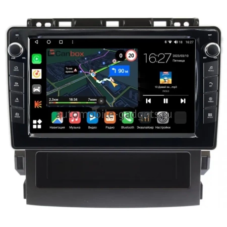 Штатная магнитола Canbox M-Line 7821-9-768 для Subaru Forester 5, Impreza 5, XV 2, Crosstrek 2 2017-2024 на Android 10 (4G-SIM, 2/32, DSP, IPS) С крутилками