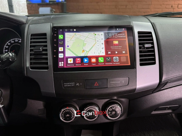 Штатная магнитола Citroen C-Crosser 2007-2013 Canbox GT9-004 для авто с Rockford 2/32 Android 10 (IPS, DSP, CarPlay)