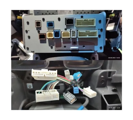 Установочный комплект для дисплеев MFB типа в Toyota Land Cruiser Prado 2009-2013 (для авто с Navi)