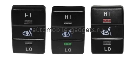 Комплект подогрева двух сидений с раздельными кнопками для Toyota, Mitsubishi 2019+ Ksize ZG6L Тип2