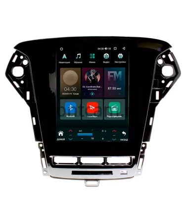 Ford Mondeo 4 2010-2014 Canbox M-Line (Tesla style) 9.7 дюймов 2/32 5620-FR139A на Android 10 (4G-SIM, DSP, QLed)