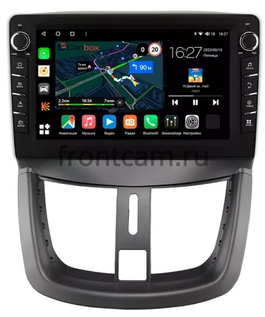 Peugeot 207 2006-2015, 207i (Iran Khodro) 2016-2024 Canbox M-Line 7831-9203 на Android 10 (4G-SIM, 2/32, DSP, IPS) С крутилками