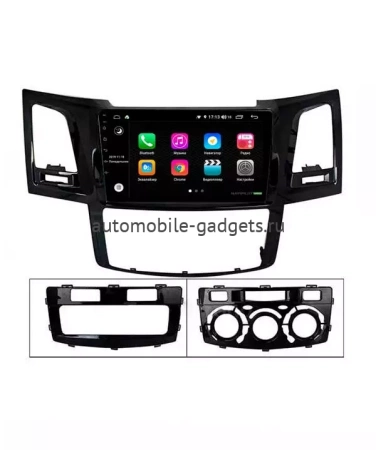 NaviPilot DROID10 ULTRA штатная магнитола для Toyota Fortuner, Hilux (2005-2015) на Android 10 с 6GB, DSP, 4G