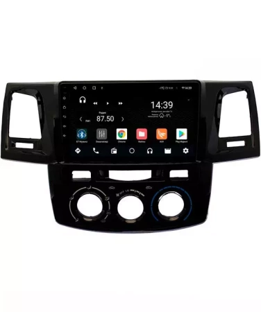 NaviPilot DROID10M штатная магнитола для Toyota Fortuner, Hilux (2005-2015) на Android 10 с 4Gb, DSP, 4G