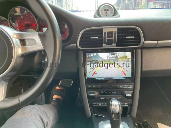 Магнитола в штатное место Porsche Cayman (987), 911 (997), Boxster (987) 2004-2012 Carmedia SL-P8001 на Android 10 (4G-SIM, 8/128, DSP)