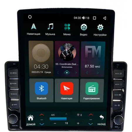 Штатная магнитола Canbox M-Line 5610-9510 для Daihatsu Hijet 10 2004-2021 на Android 10 (4G-SIM, 2/32, DSP, QLed, Tesla)