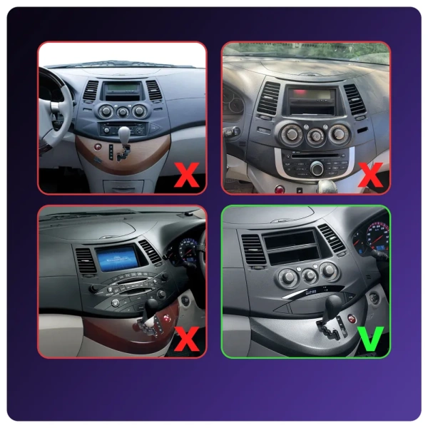 Штатная магнитола Canbox EVO 2K 5833-9-086 для Mitsubishi Grandis 2003-2011 (тип 1) на Android 14 (4G-SIM, 16/512, DSP, QLed, AI, 360)