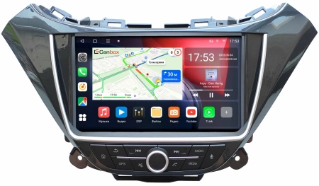 Штатная магнитола Chevrolet Malibu 9 2015-2024 Canbox L-Line 4296-9-2580 на Android 10 (4G-SIM, 6/128, TS18, DSP, QLed)
