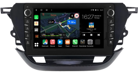 Opel Corsa F 2019-2024 (глянцевая) Canbox M-Line 7831-9-0204 Android 10 (4G-SIM, 2/32, DSP, IPS) С крутилками