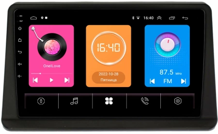 Штатная магнитола OEM RK9-0130 для Mitsubishi Pajero 2 1991-2004 (взамен верхнего БК) на Android 10 (CarPlay, AHD, 1/32)