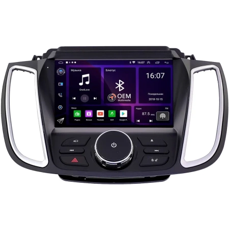 Штатная магнитола Ford C-Max 2, Escape 3, Kuga 2 2012-2019 (для SYNC, can BSJ) OEM RK9-5856 на Android 10 (CarPlay, AHD, 1/32)