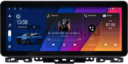 Штатная магнитола Kia K3 2 2018-2024 12.3 дюйма Canbox GT1232-0180 на Android 10 (CarPlay, 2/32, DSP, QLed) Mercedes Style