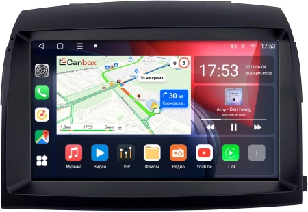 Штатная магнитола Canbox L-Line 4169-9-2521 для Toyota Sienna 2 2003-2010 на Android 10 (4G-SIM, 2/32, TS18, DSP, QLed)