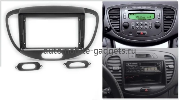 Штатная магнитола Hyundai i10 2007-2013 Canbox L-Line 4169-9-143 на Android 10 (4G-SIM, 2/32, TS18, DSP, QLed)