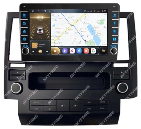 Carmedia SF-9279-1-N (крутилки) магнитола для Infiniti FX35 (S50), FX45 (S50) (2002-2006) на Android 10 c 4GB, DSP, 4G