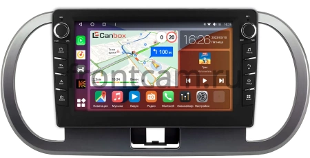 Nissan Moco 2 2006-2011 (темно-серая) Canbox H-Line 7832-9-1730 на Android 10 (4G-SIM, 4/32, DSP, IPS) С крутилками