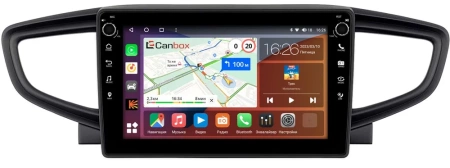 Штатная магнитола Canbox M-Line 7801-9-1628 для Hyundai IONIQ 2016-2024 на Android 10 (4G-SIM, 2/32, DSP, IPS) С крутилками