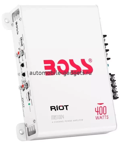 Влагозащищённый усилитель Boss Audio Marine MR1004 (4x100 Вт., класс A/B)