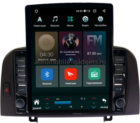 Штатная магнитола Canbox M-Line 5610-9259 для Hyundai Sonata 5 (NF) 2004-2007 на Android 10 (4G-SIM, 2/32, DSP, QLed, Tesla)
