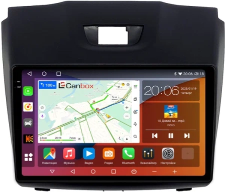 Chevrolet TrailBlazer 2012-2016 (тип 1) Canbox H-Line 2K 4180-9054 на Android 10 (4G-SIM, 4/32, DSP, QLed)