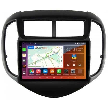 Штатная магнитола Chevrolet Aveo 3, Sonic 2016-2024 Canbox H-Line 2K 4184-9-2523 на Android 10 (4G-SIM, 6/128, DSP, QLed)