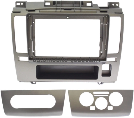 Штатное головное устройство Nissan Tiida Latio 2004-2013 (серая, правый руль) Teyes CC2 PLUS 4/32 9 дюймов RM-9-209 на Android 10 (4G-SIM, DSP, QLed)