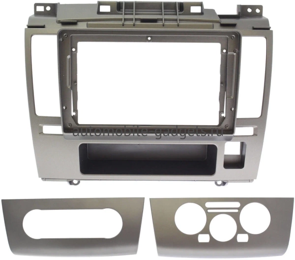 Штатная магнитола Nissan Tiida Latio 2004-2013 (серая, правый руль) Canbox M-Line 4544-9-209 на Android 10 (4G-SIM, 2/32, DSP, QLed)