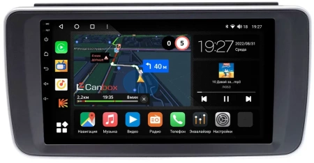 Nissan Leaf 2 2017-2024 Canbox M-Line 4542-9-1427 на Android 10 (4G-SIM, 4/64, DSP, QLed)