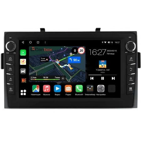 Штатная магнитола Honda Ridgeline 2005-2014 Canbox M-Line 7831-9-2685 на Android 10 (4G-SIM, 2/32, DSP, IPS) С крутилками