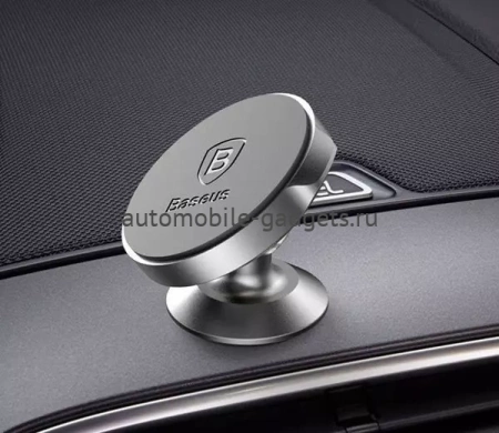 Baseus Magnetic Suction Bracket Vert. Type SUER-B01 black магнитный держатель на торпедо
