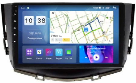 Parafar PF060XHD штатная магнитола Lifan X60 (2012+) на Android 13 с 4GB, DSP, 4G