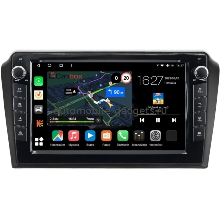 Штатная магнитола Mazda 3 (BK), Axela 2003-2009 Canbox M-Line 7821-9032 на Android 10 (4G-SIM, 2/32, DSP, IPS) С крутилками