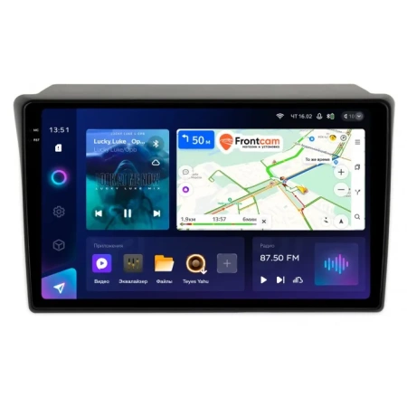 Штатное головное устройство Toyota Hilux Surf 1995-2002 Teyes CC3 2K 4/64 10.36 дюймов RM-1084 на Android 10 (4G-SIM, DSP, QLed)