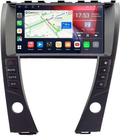 Штатная магнитола Lexus ES 5 2006-2012 (Тип C) Canbox L-Line 4169-9-3256 на Android 10 (4G-SIM, 2/32, TS18, DSP, QLed)