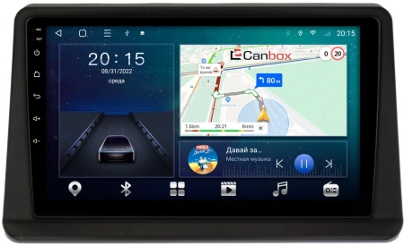 Mitsubishi Pajero 2 1991-2004 (взамен верхнего БК) Canbox L-Line 4169-9-0130 на Android 10 (4G-SIM, 2/32, TS18, DSP, QLed)