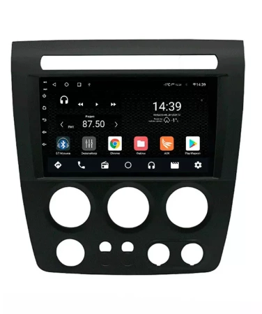 NaviPilot DROID10 PRO штатная магнитола для Hummer H3 2005-2010 на Android 10 с 4Gb, DSP, 4G