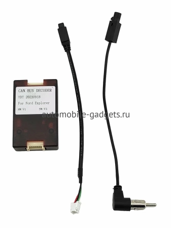 Штатное головное устройство Ford Explorer 5 2010-2019 Canbox PRO-Line (Tesla style) 9.7 дюймов 12/256 7884-1312-200 на Android 13 (4G-SIM, DSP, QLed)