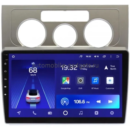 Штатное головное устройство Volkswagen Touran 2003-2010 (авто без климат-контроля) Teyes CC2L PLUS 1/16 10 дюймов RM-10-544 на Android 8.1 (DSP, IPS, AHD)