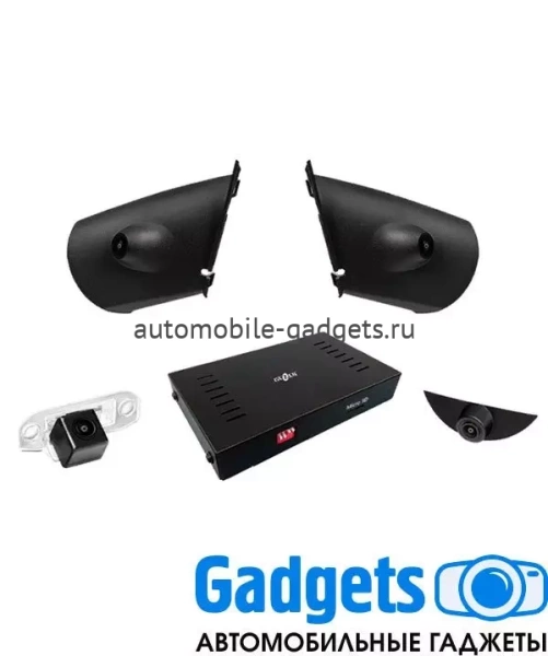 Система кругового обзора Gazer CKR4400-S60 для Volvo S60 (FS), седан, 2010+