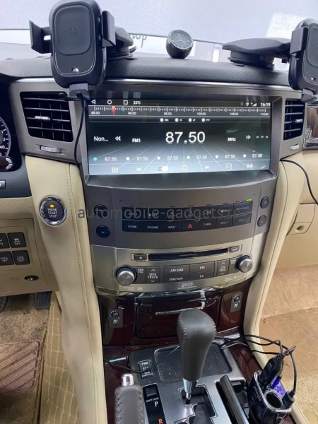 Parafar PF570 монитор 12.3" для Lexus LX570 2007-2015 на Android 13, 8/128GB, CarPlay, 4G