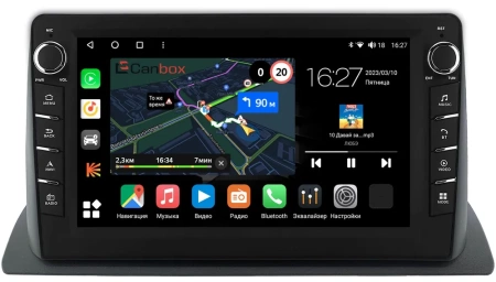 Штатная магнитола Canbox M-Line 7835-10-243 для Honda CR-V 6 2022-2024 на Android 10 (4G-SIM, 2/32, DSP, QLed) С крутилками