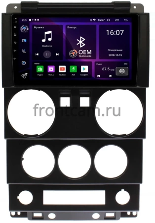 Jeep Wrangler 3 (JK) 2007-2010 (2 двери) Canbox RS9-0232 1.5/32 Android 10 (IPS, DSP, CarPlay)