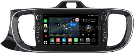 Штатная магнитола Kia Pegas 2017-2024 (глянцевая) Canbox M-Line 7831-9-0142 Android 10 (4G-SIM, 2/32, DSP, IPS) С крутилками