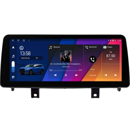 Штатная магнитола BMW X5 (F15) 2013-2018 12.3 дюйма Canbox GT1231-0113 на Android 10 (CarPlay, 2/32, DSP, QLed) Audi Style